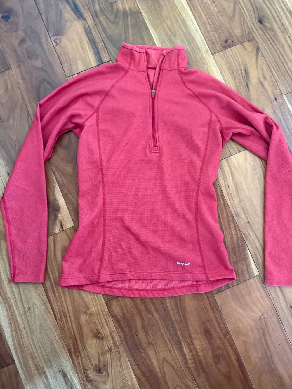 Patagonia Pink Half-Zip Fleece Pullover